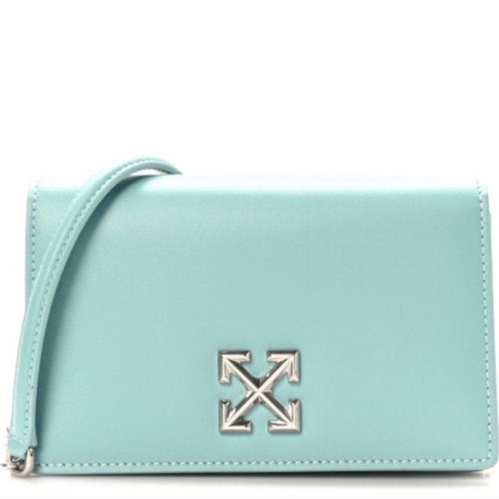 Off-White Aqua Crossbody Bag
